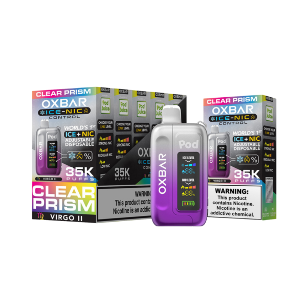 Buy Clear Prism Oxbar Ice-Nic Control 35K - US