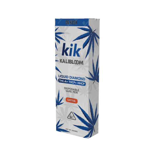 Buy Kik 2G THC-A Liquid Diamond Disposable OG Kush - US