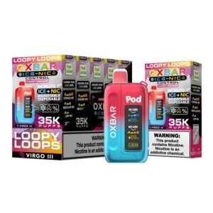 Buy Loopy Loops Oxbar Ice-Nic Control 35K - US