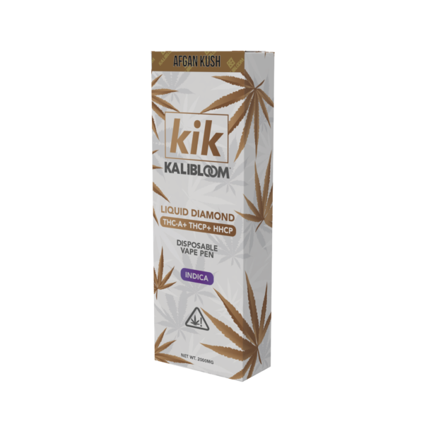 Buy Kik Kalibloom Liquid Diamond Disposable Vape Pen Afghan Kush - US