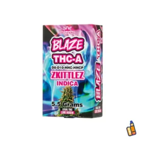 Zkittlez Delta King Blaze Blend Disposable 5.5G (indica)