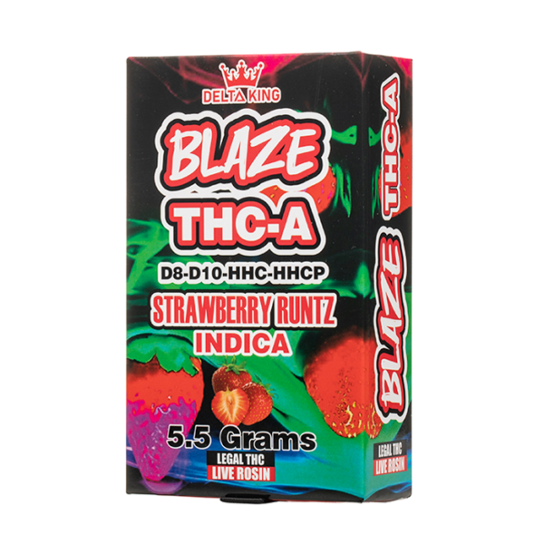 Buy Strawberry Runtz Delta King Blaze Blend Disposable 5.5G - US