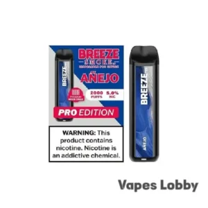 Anejo - Breeze Pro 2000 Puffs - Disposable Vape