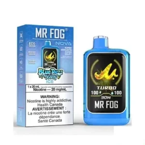 BLUE RANCHER ICE - MR FOG NOVA STEEZY EDITION 36K PUFFS - DISPOSABLE VAPE
