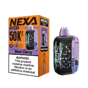 Black Cherry - Nexa Ultra II 50K Puffs - Disposable Vape