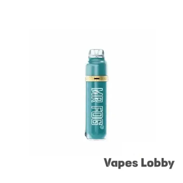 Blue Raspberry Cherry Lemon Mr Fog Max Air 3K Puffs disposable vape with mesh coil and tangy fruit flavor
