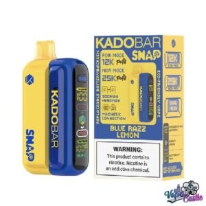 Blue Raz Lemon - Kado Bar Snap 25K Puffs - Disposable Vape
