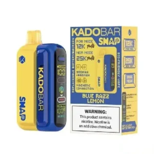 Blue Raz Lemon - Kado Bar Snap 25K Puffs - Disposable Vape