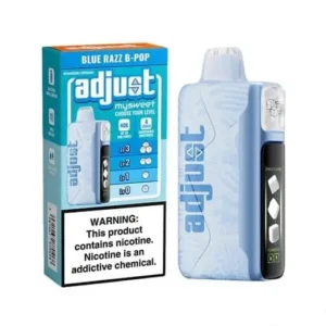 Blue Razz B-Pop – ADJUST MYSWEET 40K PUFFS Disposable Vape
