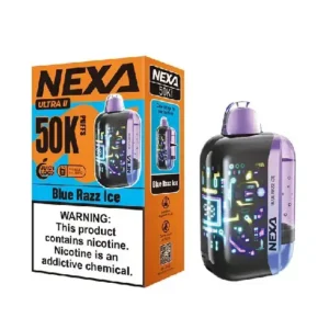Blue Razz Ice - Nexa Ultra II 50K Puffs - Disposable Vape