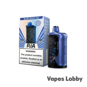 Blue Razz Ice - Ria NV 30K Puffs - Disposable Vape