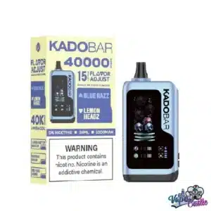 Blue Razz + Lemon Headz - Kado Bar NI 40K Puffs – Ice+Nic Control – Disposable Vape