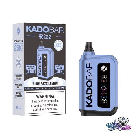 Blue Razz lemon - Kado Bar Rizz 25K Puffs - Disposable Vape