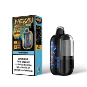 Blue Wizard (Invisa Cloud Edition) - Nexa Ultra 50K Puffs - Disposable Vape