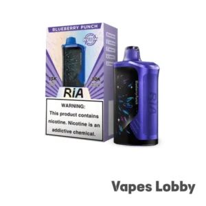 Blueberry Punch - Ria NV 30K Puffs - Disposable Vape