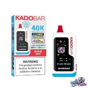 Bomb Pop - Kado Bar NI 40K Puffs – Ice+Nic Control - Disposable Vape