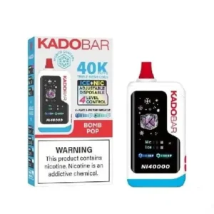 Bomb Pop - Kado Bar NI 40K Puffs – Ice+Nic Control - Disposable Vape
