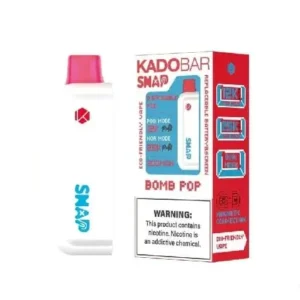 Bomb Pop - Kado Bar Snap 25K Puffs - Disposable Pod (Addon Battery Not Included)