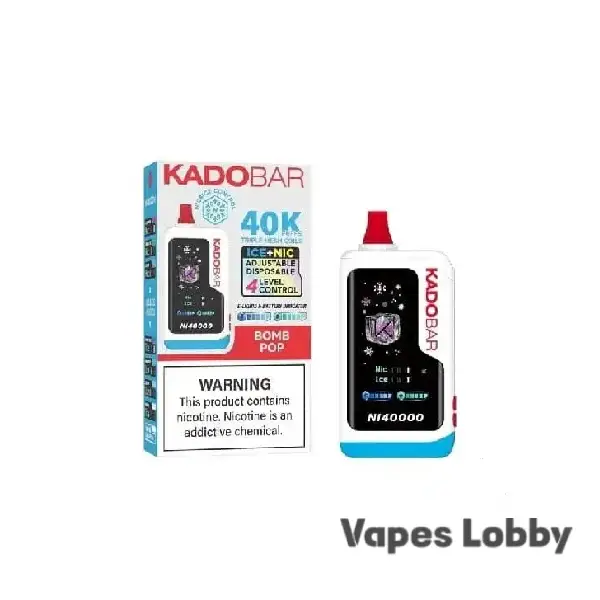 Bomb Pop - Kado Bar NI 40K Puffs – Ice+Nic Control - Disposable Vape