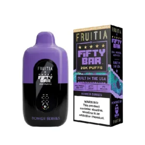 Bonker Berries - Fruitia x Fifty Bar 20K Puffs - Disposable Vape