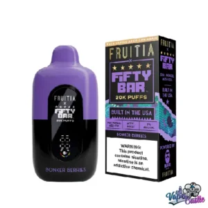 Bonker Berries - Fruitia x Fifty Bar 20K Puffs - Disposable Vape