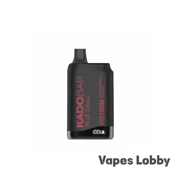 Cherry Banana Kado Bar Black Edition KB10000 disposable vape