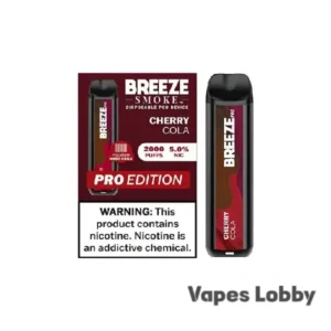 Cherry Cola - Breeze Pro 2000 - Puffs - Disposable Vape