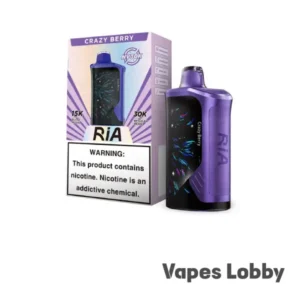 Crazy Berry - Ria NV 30K Puffs - Disposable Vape
