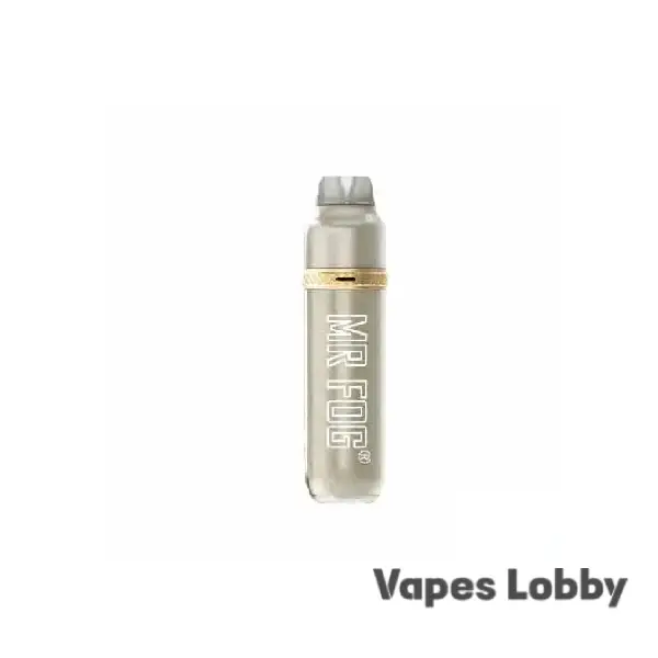 Flavorless Mr Fog Max Air 3K Puffs disposable vape with mesh coil and neutral clean draw