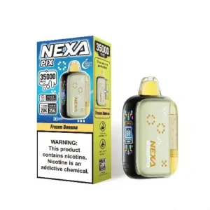 Frozen Banana -Nexa Pix 35000 Puffs - Disposable Vape