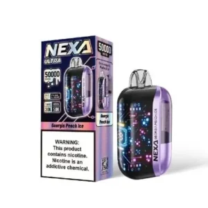 Georgia Peach Ice - Nexa Ultra 50K Puffs - Disposable Vape