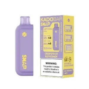 Grapefruit Refresher - Kado Bar Snap 25K Puffs - Disposable Pod (Addon Battery Not Included)