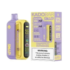 Grapefruit Refresher - Kado Bar Snap 25K Puffs - Disposable Vape