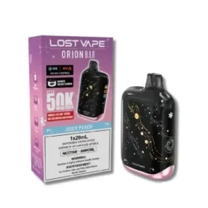 JUICY PEACH - Orion Bar 50K Puffs - Disposable Vape