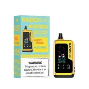 Juicy Mango + Just Mint – Kado Bar NI 40K Puffs – Ice+Nic Control – Disposable Vape
