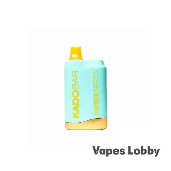 Gummy Bear Kado Bar KB10000 disposable vape device with mesh coil and e-liquid battery display screen