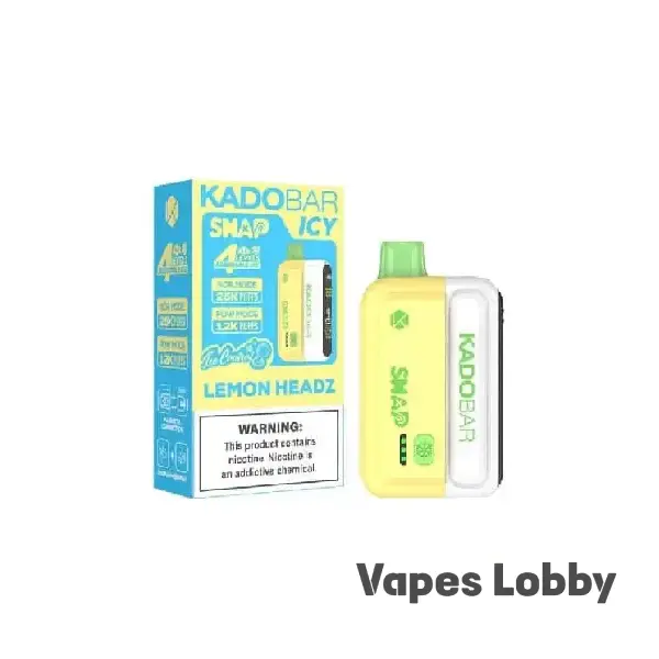 Lemon Headz - Kado Bar Snap 25K Puffs - Disposable Vape