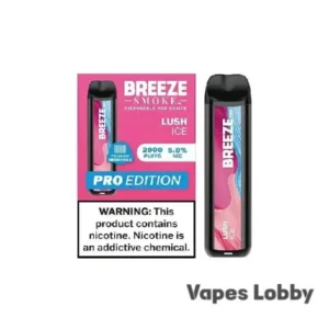 Lush Ice - Breeze Pro 2000 - Puffs - Disposable Vape