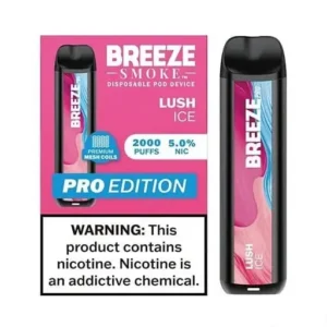 Lush Ice - Breeze Pro 2000 - Puffs - Disposable Vape