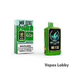 MENTHOL – MINT EDITION - MR FOG NOVA STEEZY EDITION 36K PUFFS - DISPOSABLE VAPE