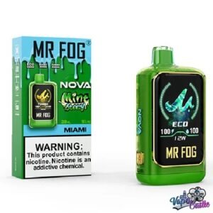 MIAMI – MINT EDITION - MR FOG NOVA STEEZY EDITION 36K PUFFS - DISPOSABLE VAPE