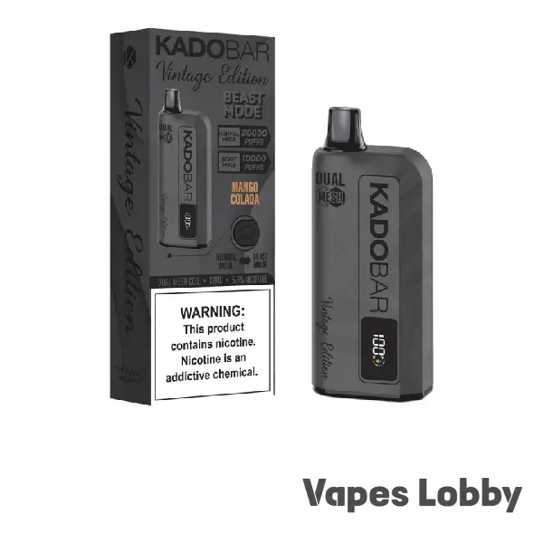 Mango Colada - kado Bar Vintage Edition 20000 Puffs - Disposable Vape