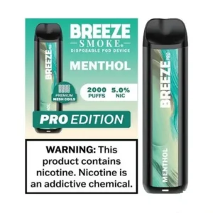 Menthol - Breeze Pro 2000 - Puffs - Disposable Vape