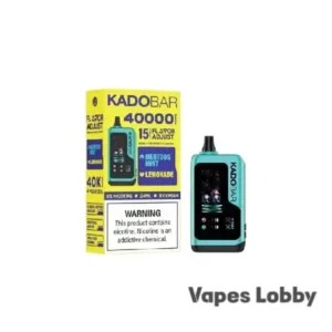 Mentoos Mint + Lemonade – Kado Bar NI 40K Puffs – Ice+Nic Control – Disposable Vape