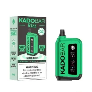 Miami Mint - Kado Bar Rizz 25K Puffs - Disposable Vape