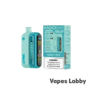 Miami Mint - Kado Bar Snap 25K Puffs - Disposable Vape