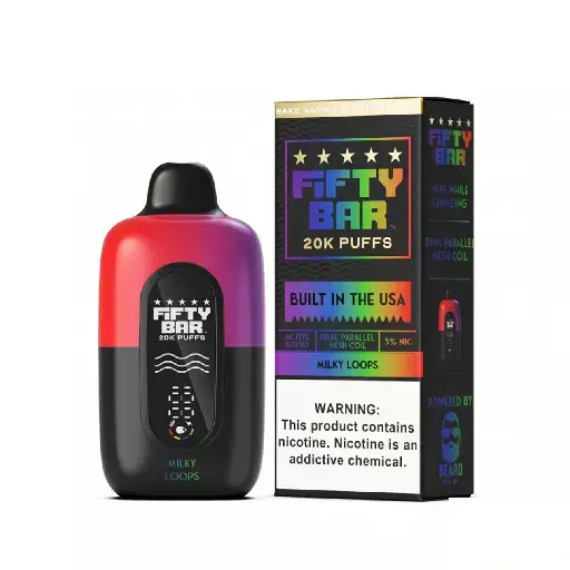 Milky Loops - Fifty Bar V2 20K Puffs - Disposable Vape