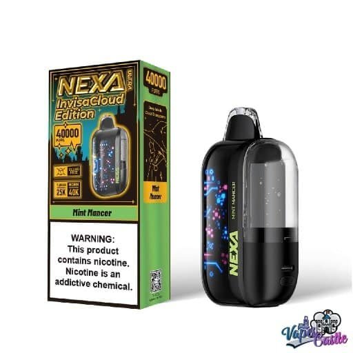 Mint Mancer (Invisa Cloud Edition) - Nexa Ultra 50K Puffs - Disposable Vape