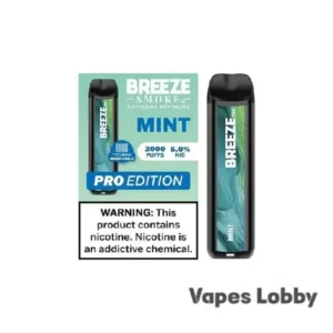 Mint - Breeze Pro 2000 - Puffs - Disposable Vape