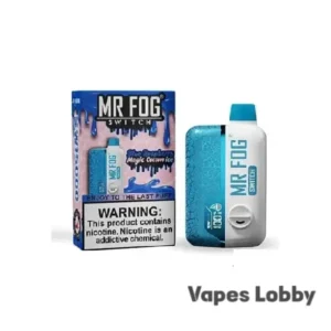 Mr Fog switch 15000 Blue Raspberry Magic Cotton Ice